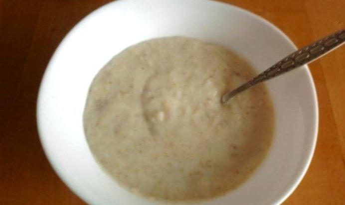 Молочная овсяная каша