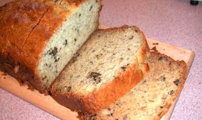 Бананово-ореховый хлеб