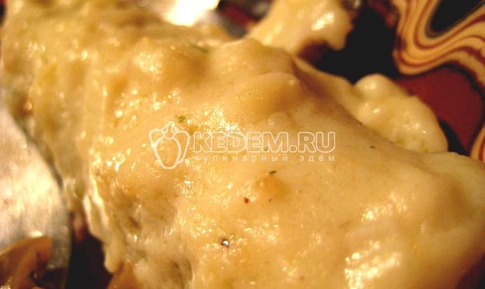 Торт-безе с клубникой