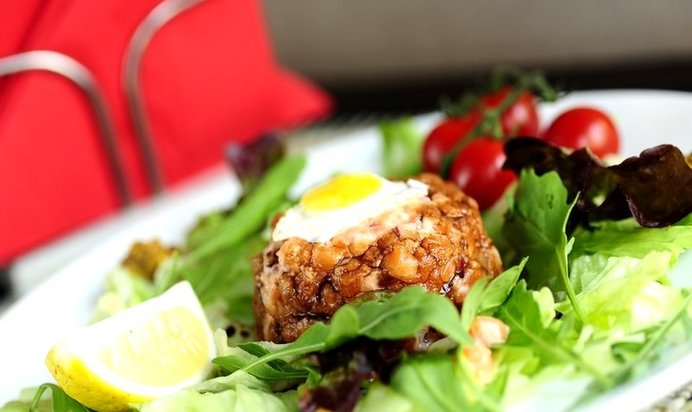 Тартар из лосося