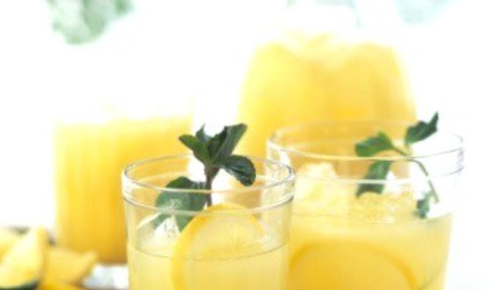 Лимонад с базиликом