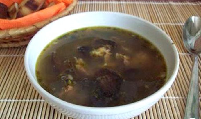 Кислые щи с грибами