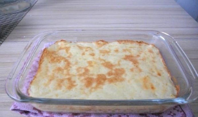 Детская картофельная запеканка с фаршем