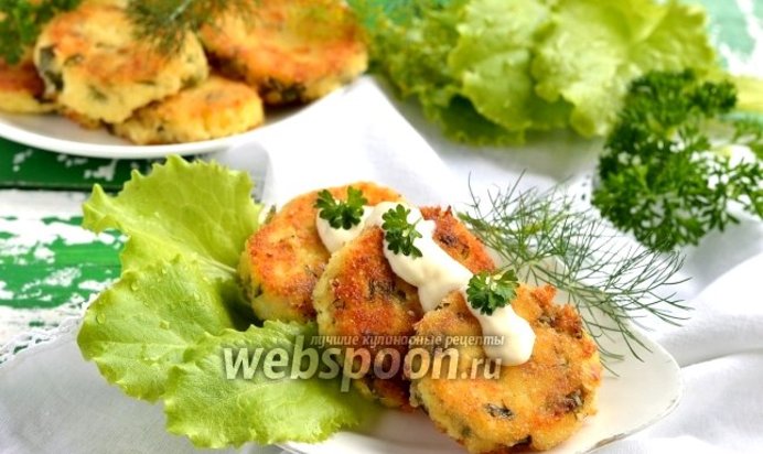 Сырники с зеленью