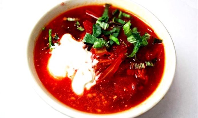 Борщ мясной