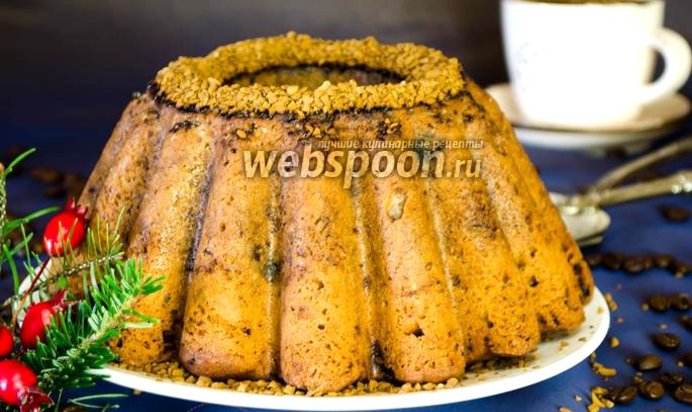 Кекс кофейный