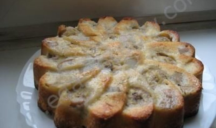 Фруктовая шарлотка