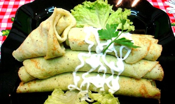 Блины из капусты