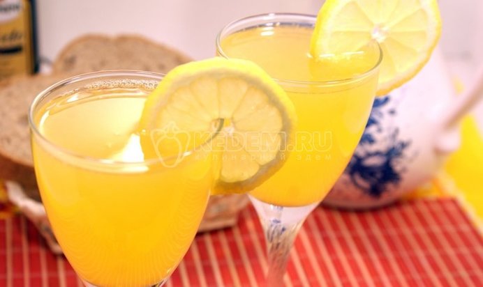Домашний лимонад из лимонов и апельсинов