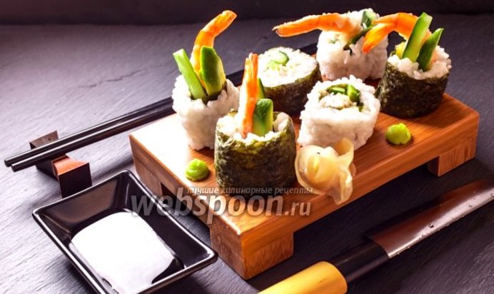 Роллы темпура