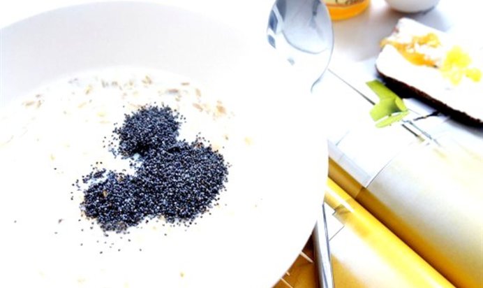 Каша овсяная с пшеничными отрубями