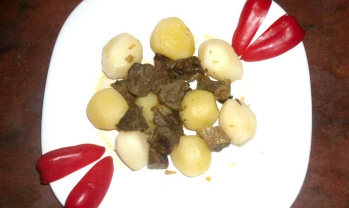 Гуляш из легкого