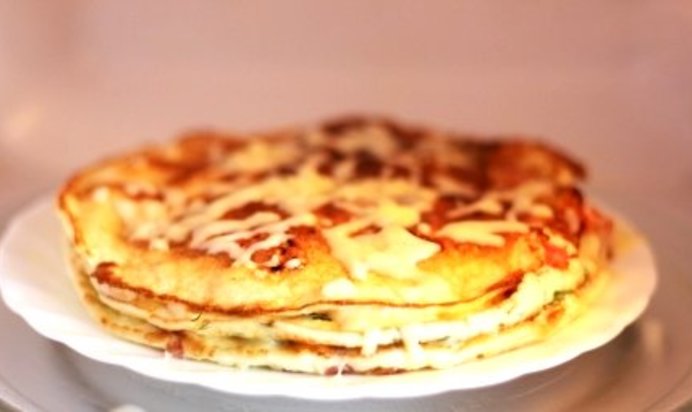 Омлет слоеный