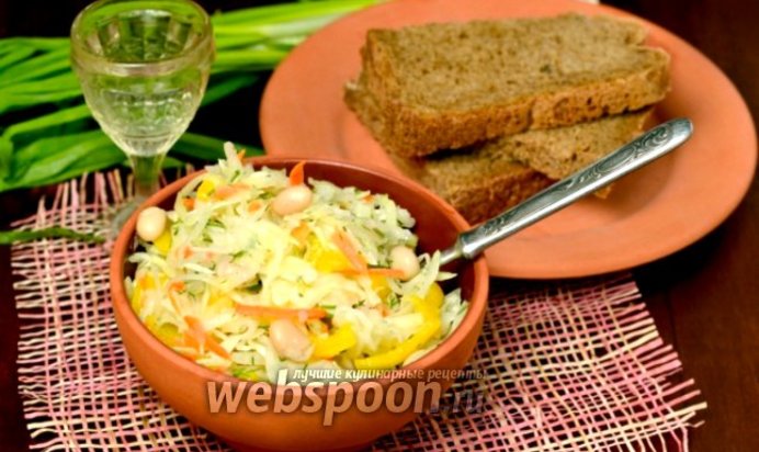 Капустный салат «Валенсия»