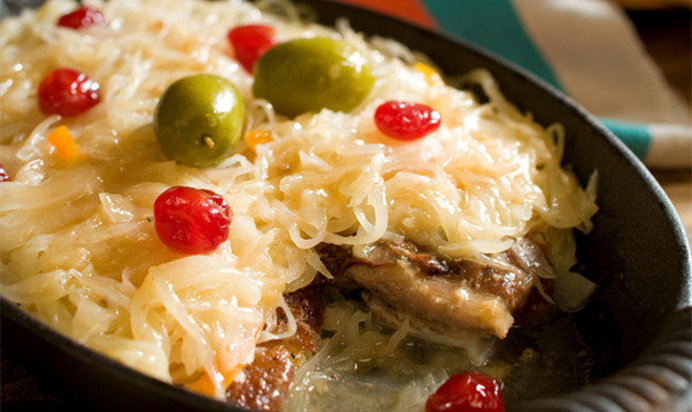 Солянка на сковороде