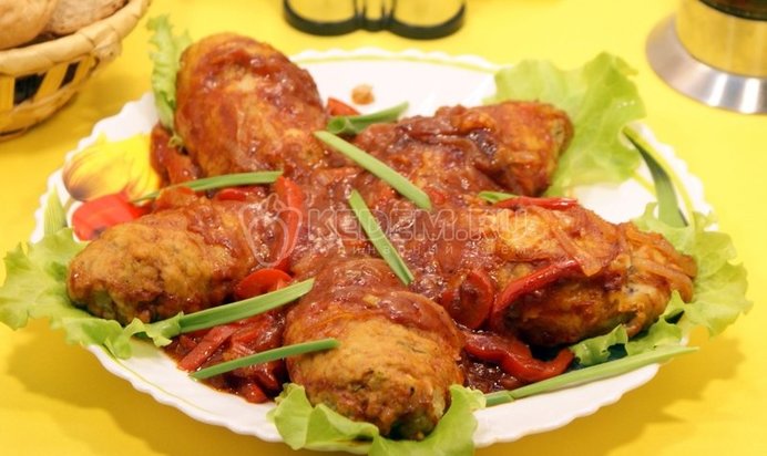 Ленивые голубцы в духовке