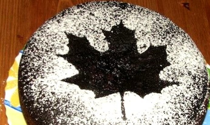 Кекс с шоколадом