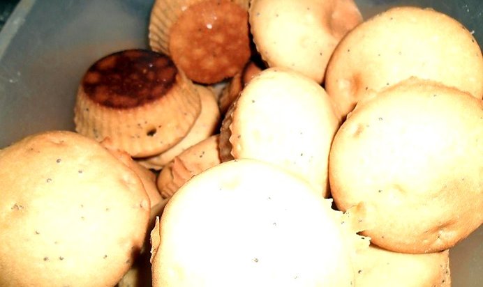 Постные маковые кексы