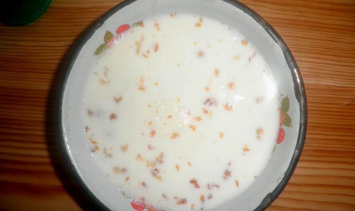 Гречневая каша с молоком