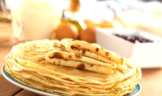 Вкусные блины на кефире