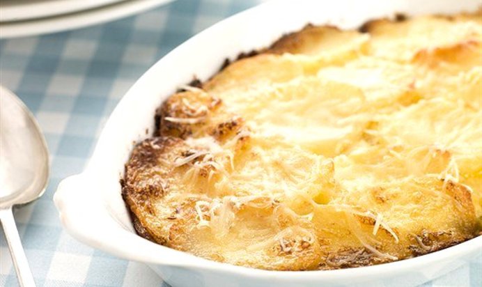 Картофельная запеканка с сыром