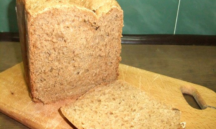Домашний постный хлеб