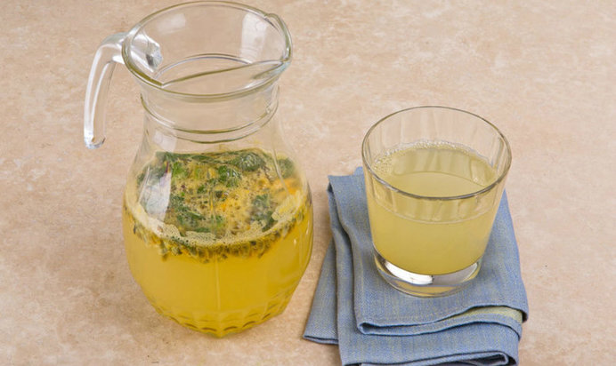 Летний лимонад из маракуйи