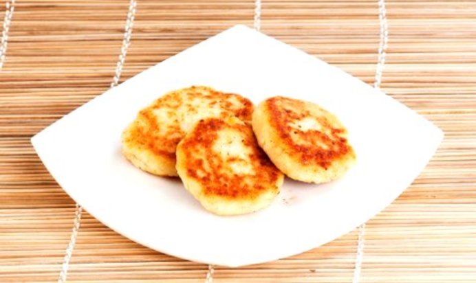 Сырники с кокосом, запеченные в духовке (не сладкие)