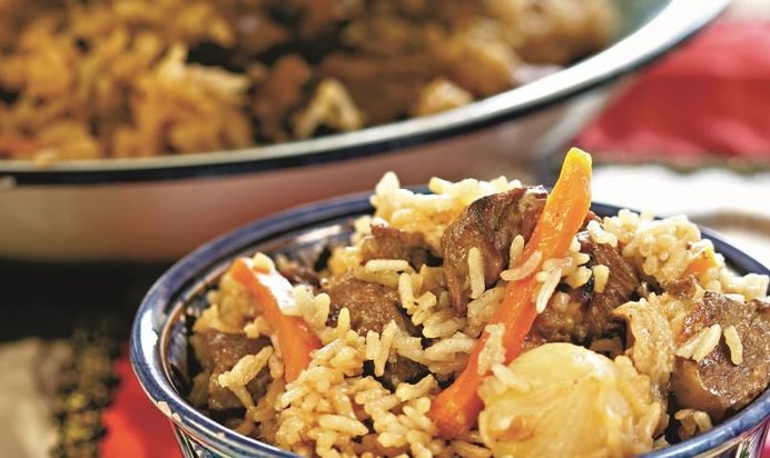 Узбекский плов