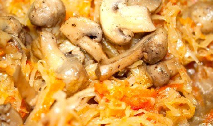 Солянка грибная