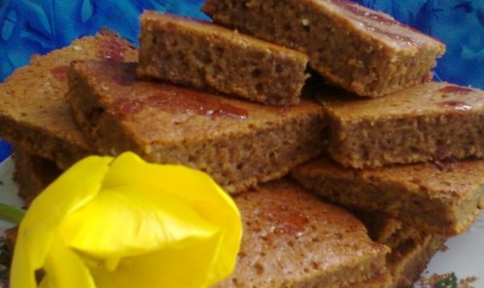 Шоколадно-творожные пирожные