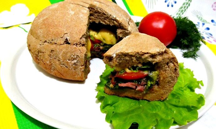 Хлеб с сюрпризом