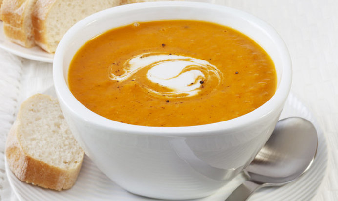 Тыквенно-сырный суп