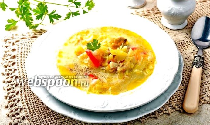 Щи молочные