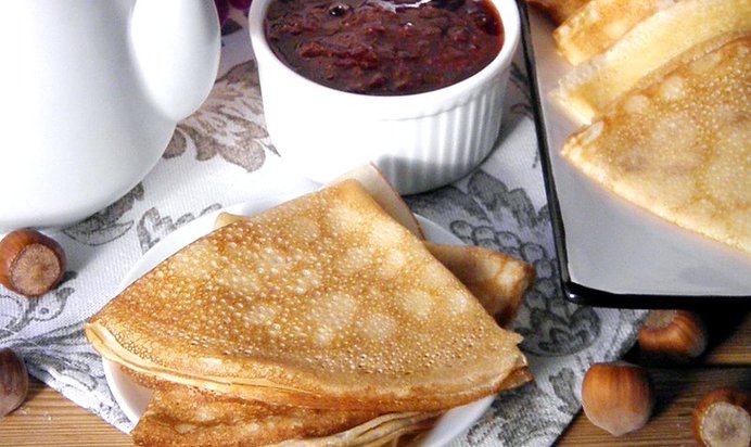 Постные блины