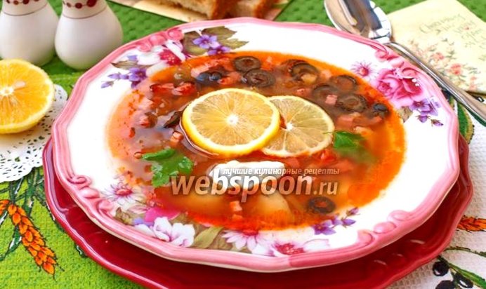 Солянка с картошкой