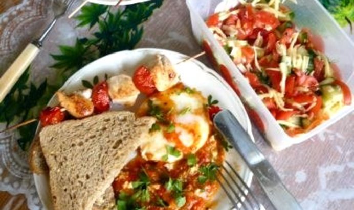 Яичница по-грузински