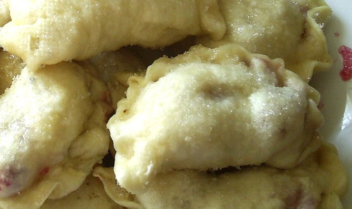 Вареники с вишней