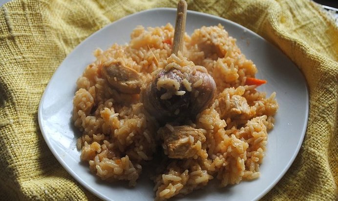 Диетический плов в мультиварке