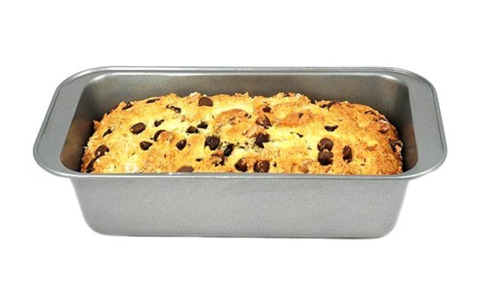 Банановый хлеб с шоколадом и грецкими орехами