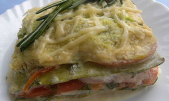 Лазанья кабачковая