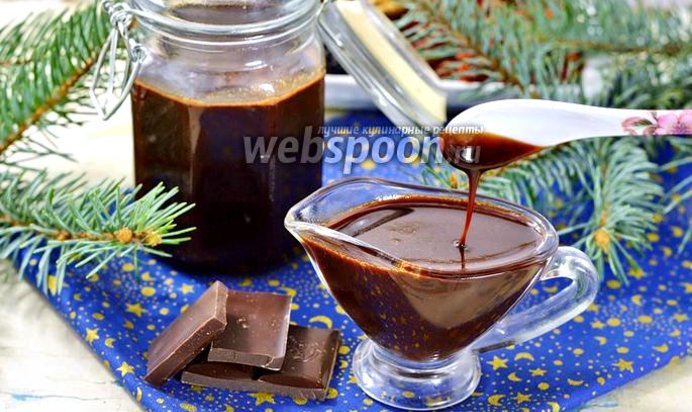 Шоколадный сироп
