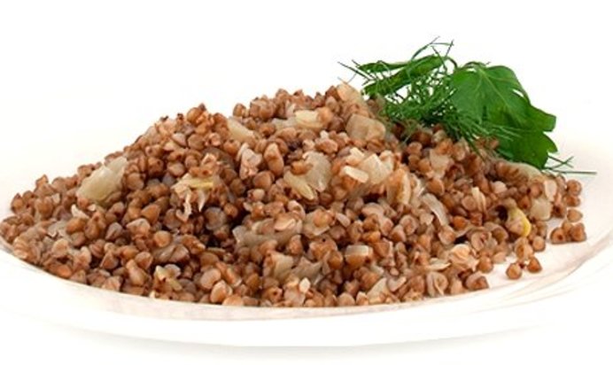 Гречка с луком в мультиварке