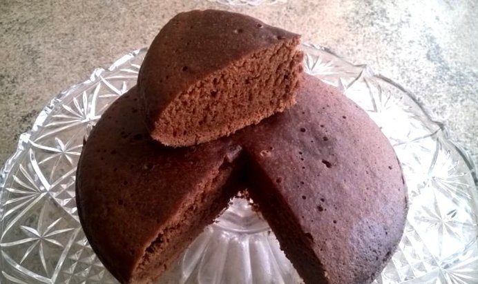 Постный кекс в мультиварке