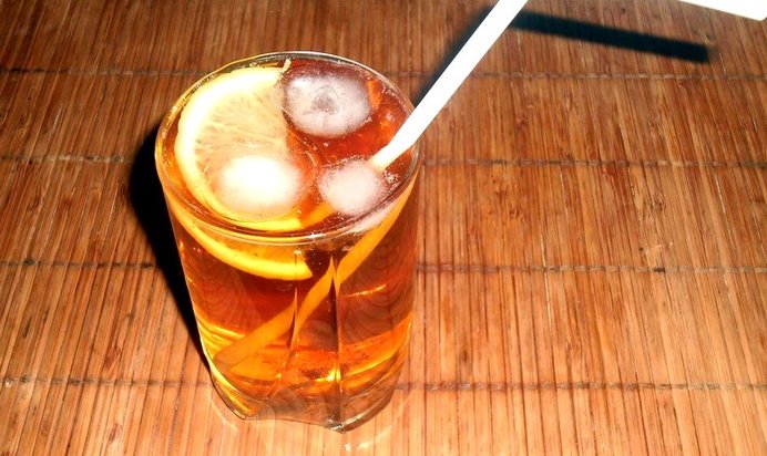 Чай с лимоном