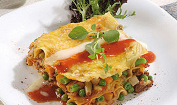 Весенняя лазанья