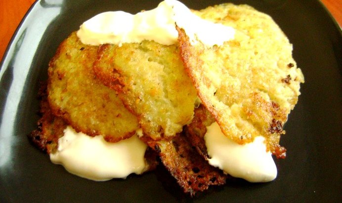 Немецкие драники с овсянкой