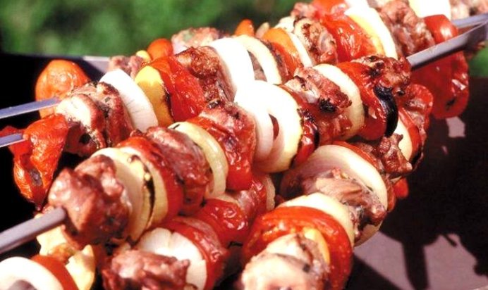 Сочный шашлык из свинины