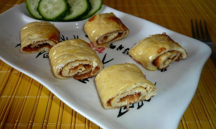 Пикантный омлет