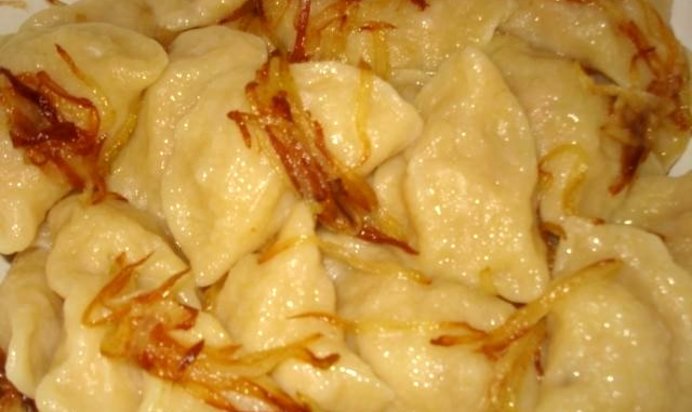 Вареники с картофелем и капустой